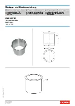 Предварительный просмотр 1 страницы Franke 7612982001864 Installation And Operating Instructions