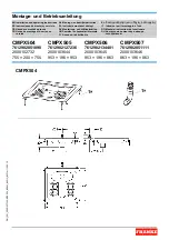 Предварительный просмотр 1 страницы Franke 7612982051098 Installation And Operating Instructions Manual