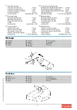 Preview for 3 page of Franke 7612982080432 Installation And Operating Instructions Manual