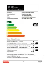 Предварительный просмотр 14 страницы Franke 7612982080531 Installation And Operating Instructions Manual