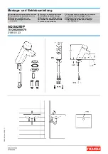 Franke 7612982080579 Installation And Operating Instructions Manual preview