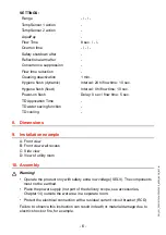 Preview for 6 page of Franke 7612982104701 Installation And Operating Instructions Manual