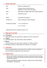 Preview for 12 page of Franke 7612982104701 Installation And Operating Instructions Manual