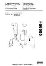 Franke 7612982184659 Installation And Operating Instructions Manual preview