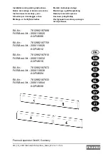 Preview for 1 page of Franke 7612982187698 Installation And Operating Instructions Manual