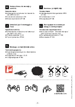 Preview for 4 page of Franke ACLM9001 Installation And Operating Instructions Manual