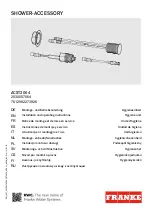 Franke ACST2004 2030057064 Installation And Operating Instructions Manual preview