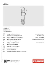 Franke ANIMA AQRM304 Installation And Operating Instructions Manual предпросмотр