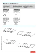 Franke ANMW0001 Installation And Operating Instructions Manual preview