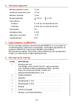 Preview for 74 page of Franke AQCT0073 Installation And Operating Instructions Manual