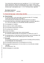 Preview for 79 page of Franke AQCT0073 Installation And Operating Instructions Manual