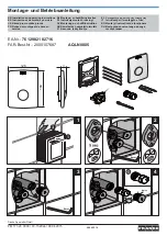 Franke AQLN0005 Installation And Operating Instructions preview