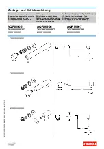 Franke AQRM905 Installation And Operating Instructions Manual preview