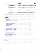 Preview for 3 page of Franke AQUALINE 2000066006 Installation And Operating Instructions Manual