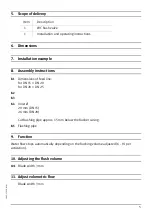 Preview for 5 page of Franke AQUALINE 2000066508 Installation And Operating Instructions Manual