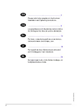 Preview for 2 page of Franke AQUALINE AQRM554C Installation And Operating Instructions Manual