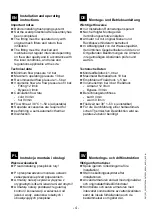 Preview for 4 page of Franke AQUALINE-THERM AQLT0083 Installation And Operating Instructions Manual