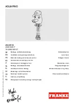 Preview for 1 page of Franke AQUAPINO Installation And Operating Instructions Manual