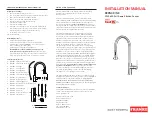 Franke Bernadine FF20650 Installation Manual предпросмотр