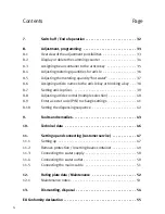 Preview for 4 page of Franke bremer VIVA 24 Operating Instructions Manual