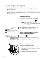 Preview for 22 page of Franke bremer VIVA Operating Instructions Manual