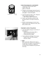 Preview for 25 page of Franke bremer VIVA Operating Instructions Manual