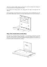 Preview for 16 page of Franke CAMB10HP Installation And Safety Instructions