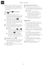 Preview for 12 page of Franke CL 85 M Installation And User Manual