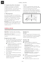 Preview for 44 page of Franke CL 85 M Installation And User Manual