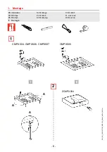 Preview for 6 page of Franke CMPX504 Installation And Operating Instructions Manual