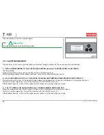 Preview for 26 page of Franke COMPACT T 400 Original Manual