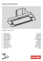 Preview for 1 page of Franke CONCERTO FCO 520 Installation Manual