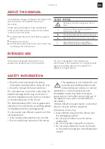 Предварительный просмотр 3 страницы Franke COUNTRY FLAT CF 55 M /F Series Installation And User Manual