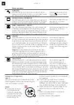 Предварительный просмотр 20 страницы Franke COUNTRY FLAT CF 55 M /F Series Installation And User Manual