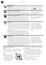 Preview for 20 page of Franke COUNTRY FLAT CF 55 M /F Series Installation And User Manual