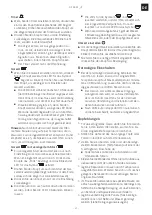 Предварительный просмотр 21 страницы Franke COUNTRY FLAT CF 55 M /F Series Installation And User Manual