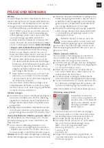 Предварительный просмотр 23 страницы Franke COUNTRY FLAT CF 55 M /F Series Installation And User Manual