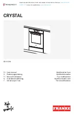 Preview for 1 page of Franke Crystal CR 913 M User Manual