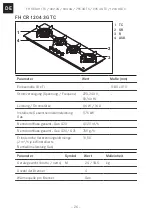 Preview for 26 page of Franke CRYSTAL FH CR 301 1TC Installation Manual