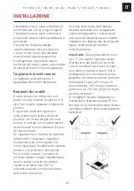 Preview for 49 page of Franke CRYSTAL FH CR 301 1TC Installation Manual