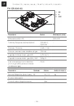 Preview for 56 page of Franke CRYSTAL FH CR 301 1TC Installation Manual