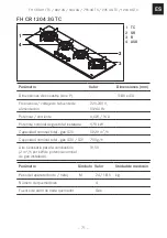 Preview for 71 page of Franke CRYSTAL FH CR 301 1TC Installation Manual