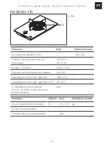 Preview for 77 page of Franke CRYSTAL FH CR 301 1TC Installation Manual