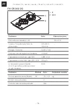 Preview for 78 page of Franke CRYSTAL FH CR 301 1TC Installation Manual