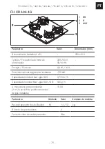 Preview for 79 page of Franke CRYSTAL FH CR 301 1TC Installation Manual