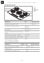 Preview for 92 page of Franke CRYSTAL FH CR 301 1TC Installation Manual