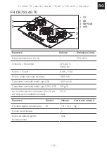 Preview for 125 page of Franke CRYSTAL FH CR 301 1TC Installation Manual