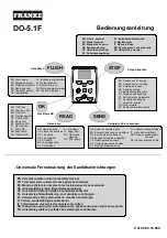 Preview for 1 page of Franke DO-5.1F User Manual