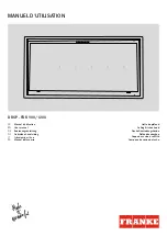 Preview for 1 page of Franke DROP FDR 1200 User Manual