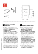 Preview for 3 page of Franke DRYX500 Installation And Operating Instructions Manual